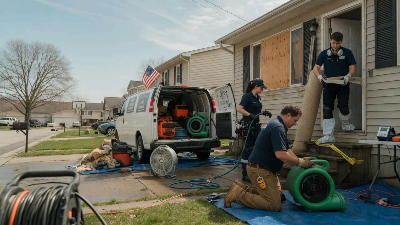 Water Damage Restoration in Ava, OH near me